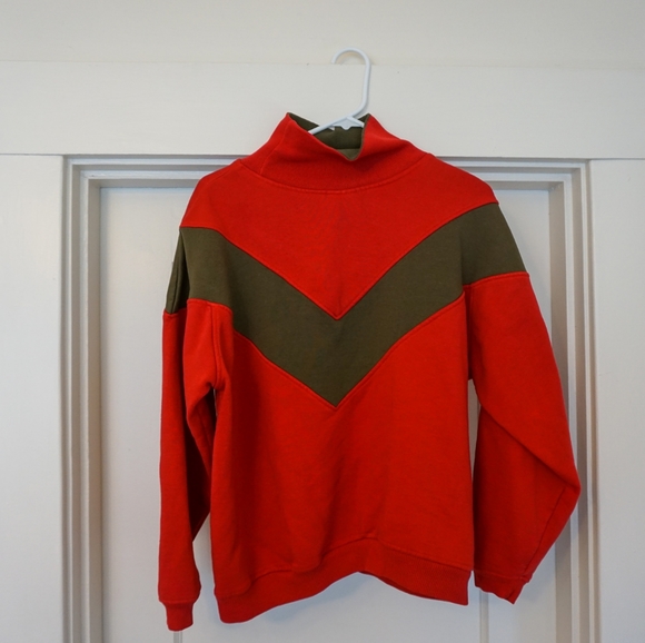 Mervyn's Cheetah vintage turtleneck sweater - Picture 1 of 5